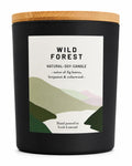 Ocoee House | Luxury Scented Soy Wax Candles. Hand Poured in Loch Lomond, Scotland. Organic & Vegan (+8 Scent Options, x2 Sizes) Wild Forest, Single Wick - 450g