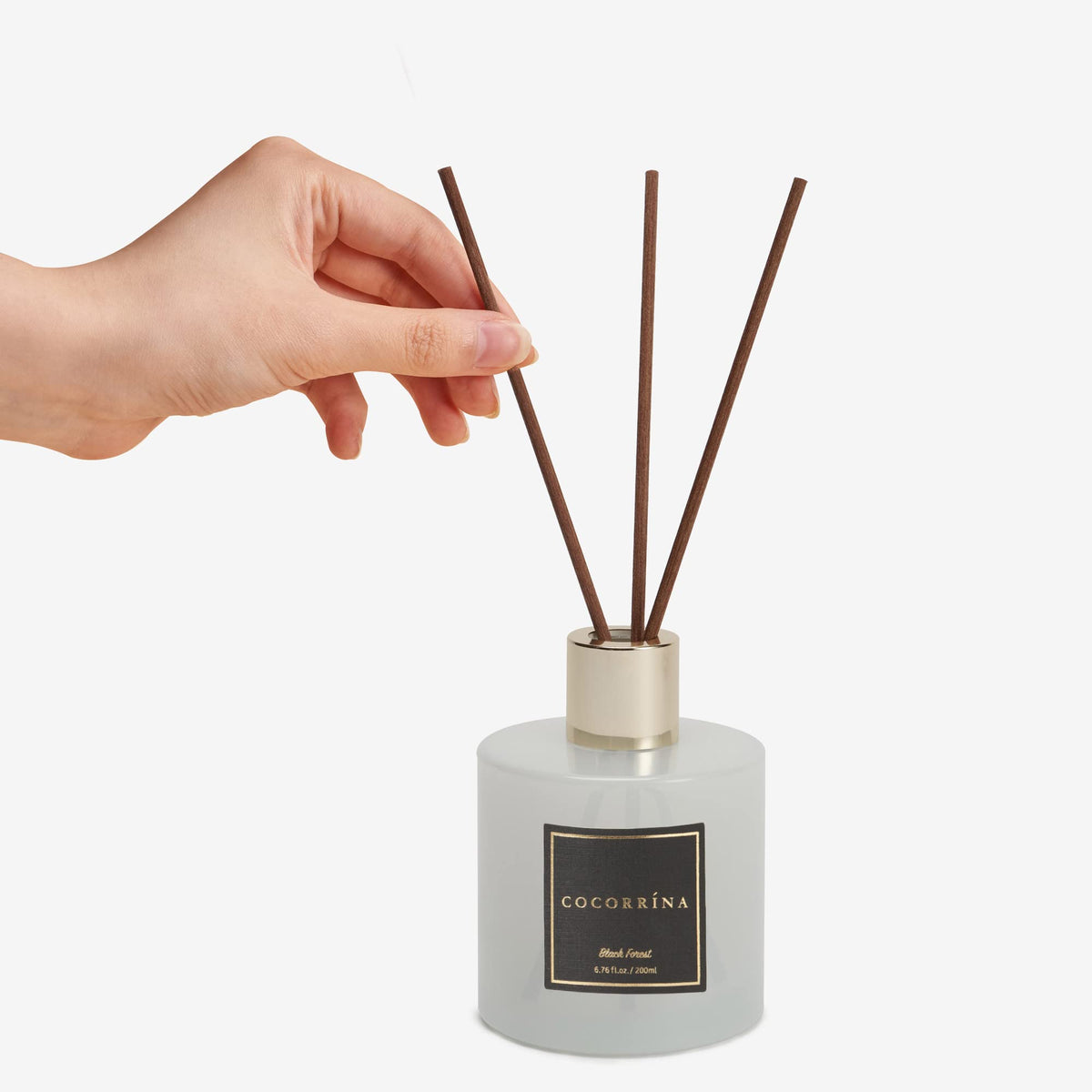 COCORRÍNA Reed Diffuser Sets, 200ml Black Forest Diffuser with Sticks Home Fragrance for Bedroom Bathroom Living Room, Home & Office Decor