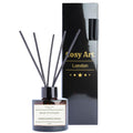 Luxury Sandalwood & Vanilla Reed Diffuser | Long-Lasting 100ml Home Fragrance | Includes Extra Rattan Reeds for Optimal Scent Throw | Vegan & Cruelty-Free for Home & Office Décor