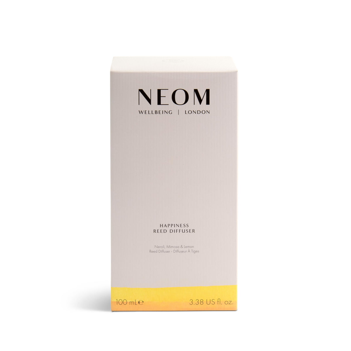 NEOM Happiness Reed Diffuser, Neroli, Mimosa & Lemon, 100ml