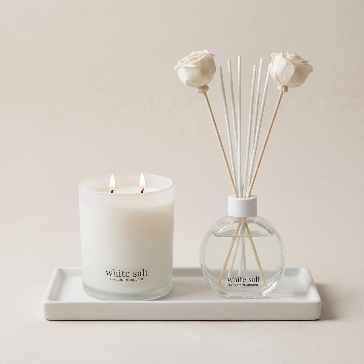 White Salt London Melbourne Ocean Breeze Scented Candle