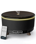 500mL Essential Oil Diffusers for Home, Aromatherapy Diffuser, Room Aroma Scent Diffuser, Wood grain black