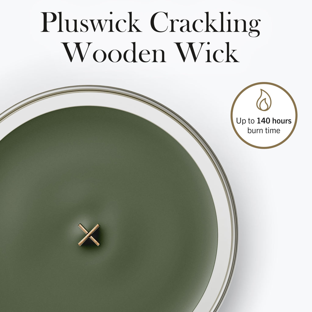 Woodwick Large Hourglass Scented Candle | Fraser Fir | with Crackling Wick | Burn Time: up to 130 Hours