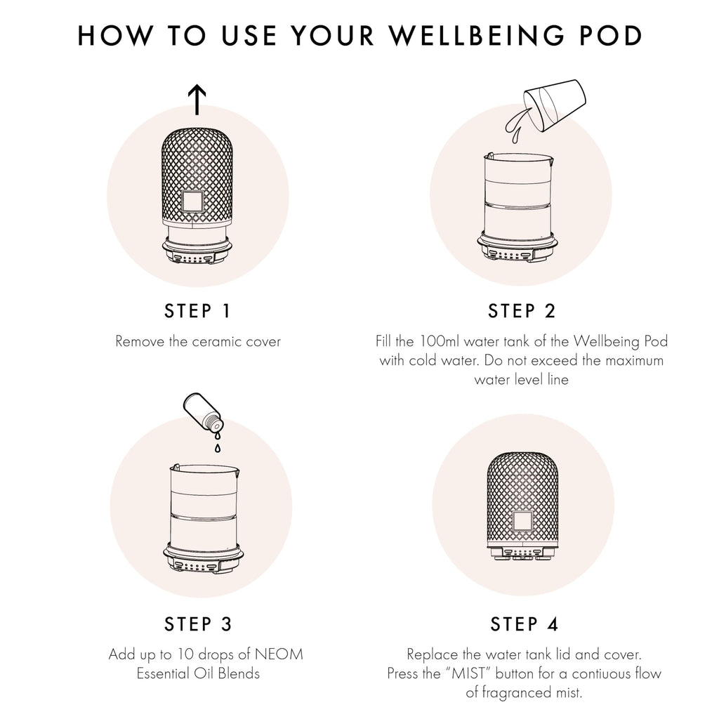 NEOM Wellbeing Pod Electric Essential Oil Diffuser