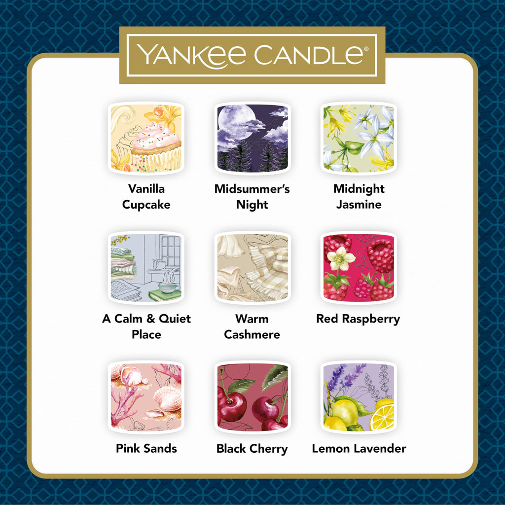 Yankee Candle Scented Candles Gift Set | 9 Scented Mini Filled Votive Candles | Soy Blend Wax Mix | Perfect Gifts for Women