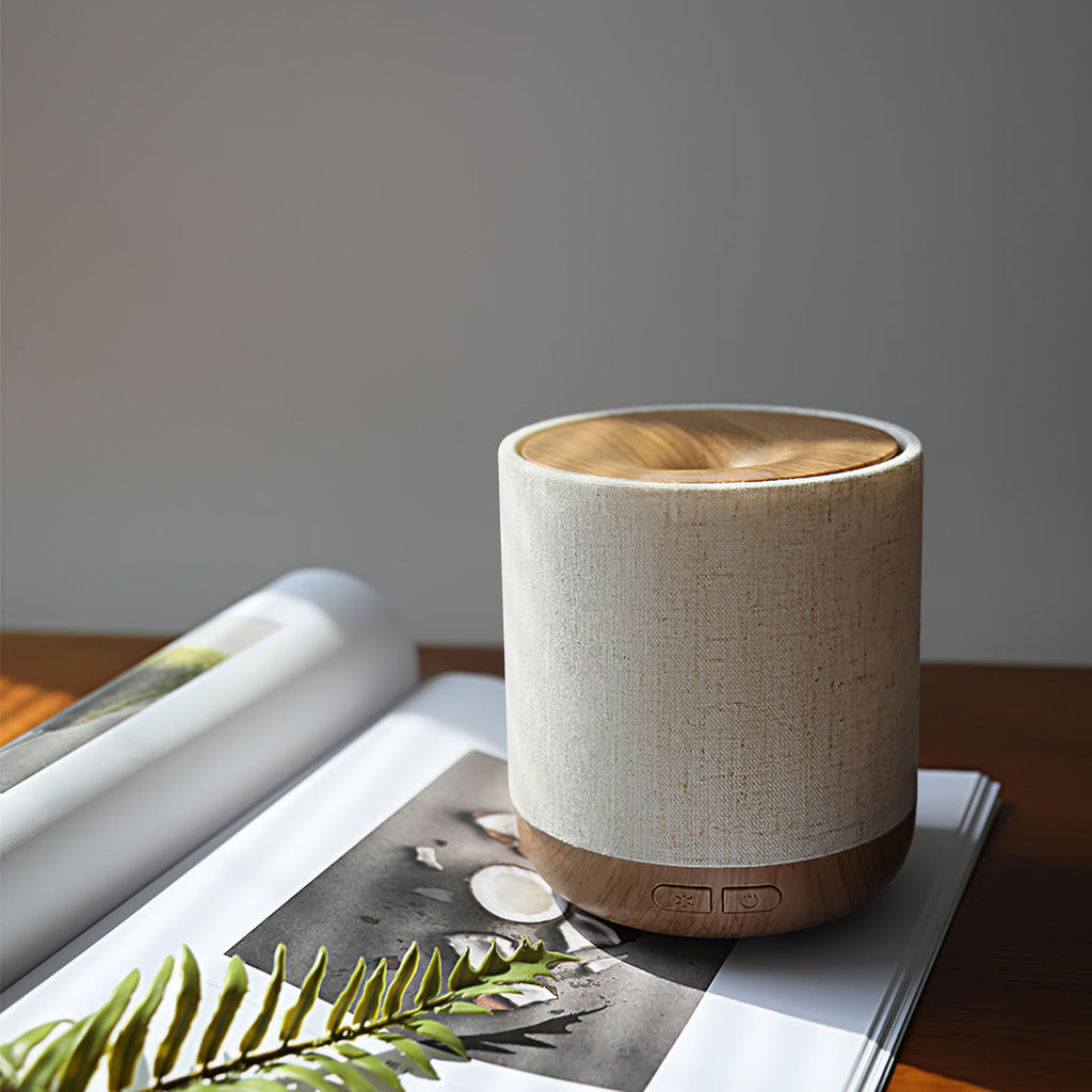 ZmarKraft® Essential Oil Diffuser with Fabric Cover and Night Lamp