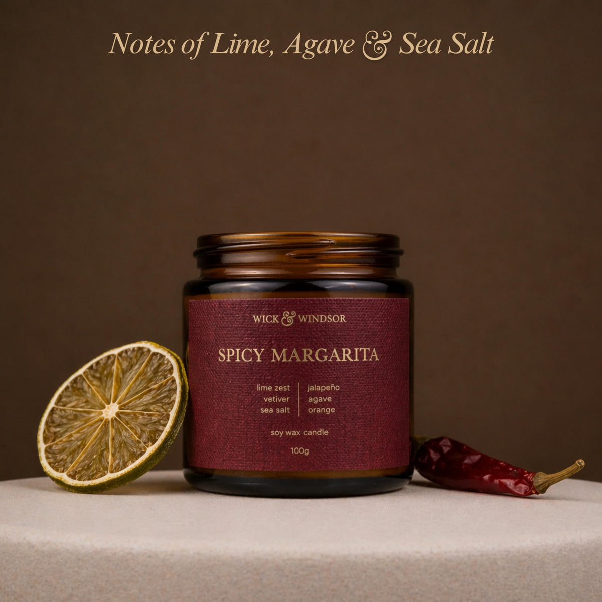 Wick & Windsor | Scented Candle Gift Set | Cocktail Collection | 3 Luxury Soy Wax Candles | Wooden Wick | 3×100g | Coffee, Blood Orange & Lime | Gift for Her & Him — Birthday, Christmas & Housewarming